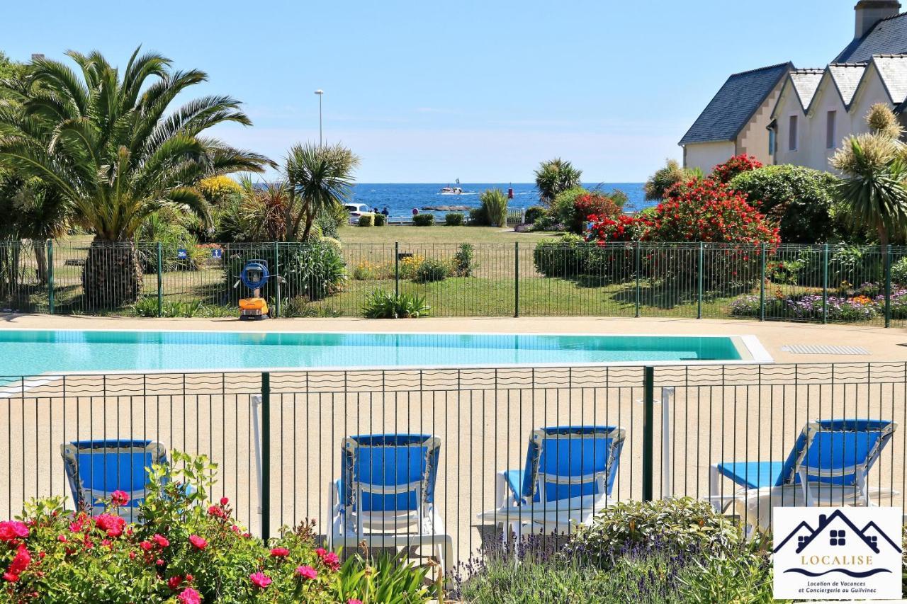 Apartment Localise - A06 - Entierement De Plain-pied Avec Petite Vue - Donnant Sur La Piscine Et Le Jardin - Wifi Inclus - Draps Inclus - Guilvinec